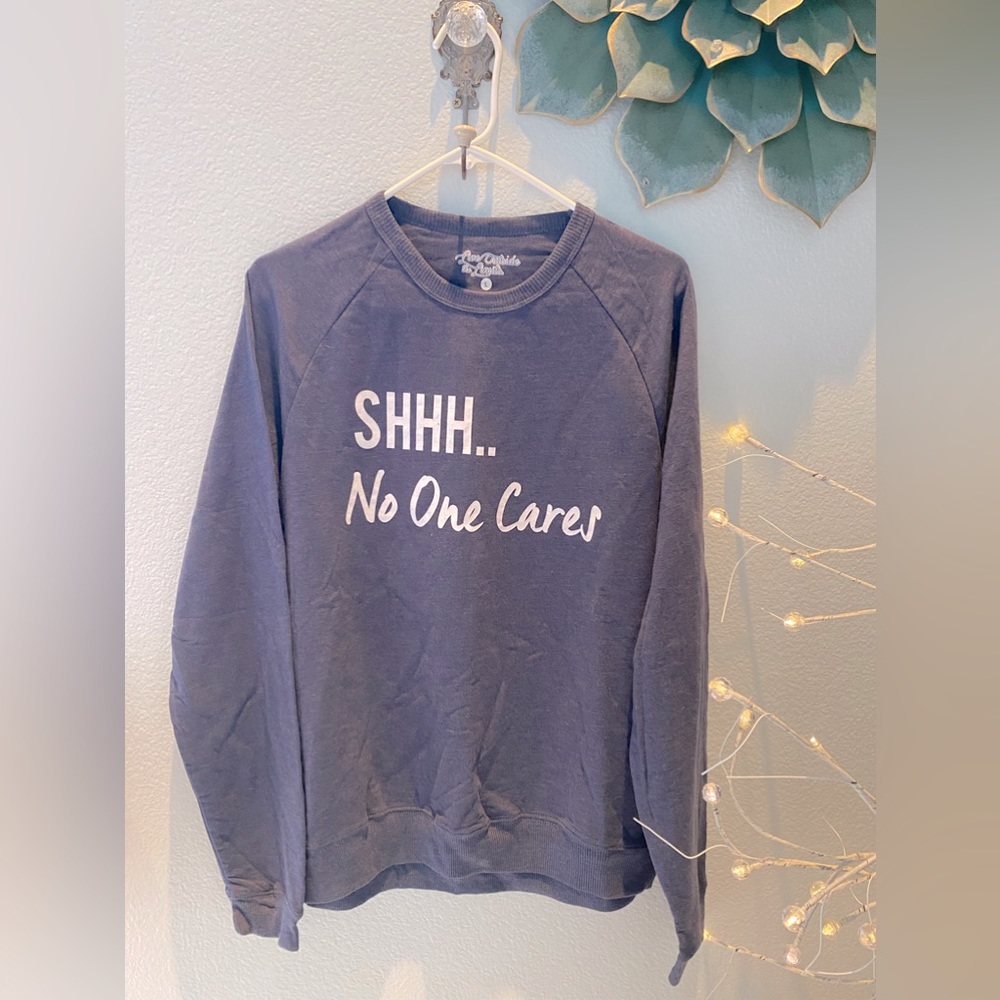 ✨SHHHH🤫Sweatshirt✨LARGE SOFT & NEW WITH TAG✨🔖